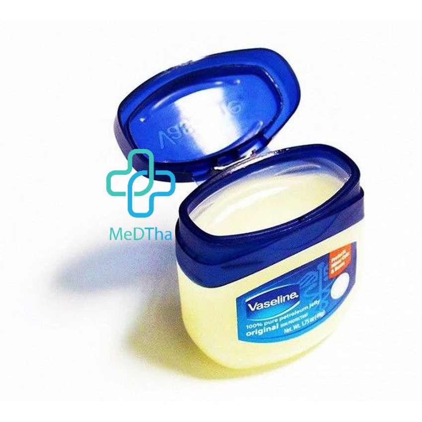 Sáp dưỡng ẩm Vaseline - Dưỡng ẩm da, chống nẻ, dưỡng môi an toàn 100% Pure Petroleum Jelly Original Mỹ 49g