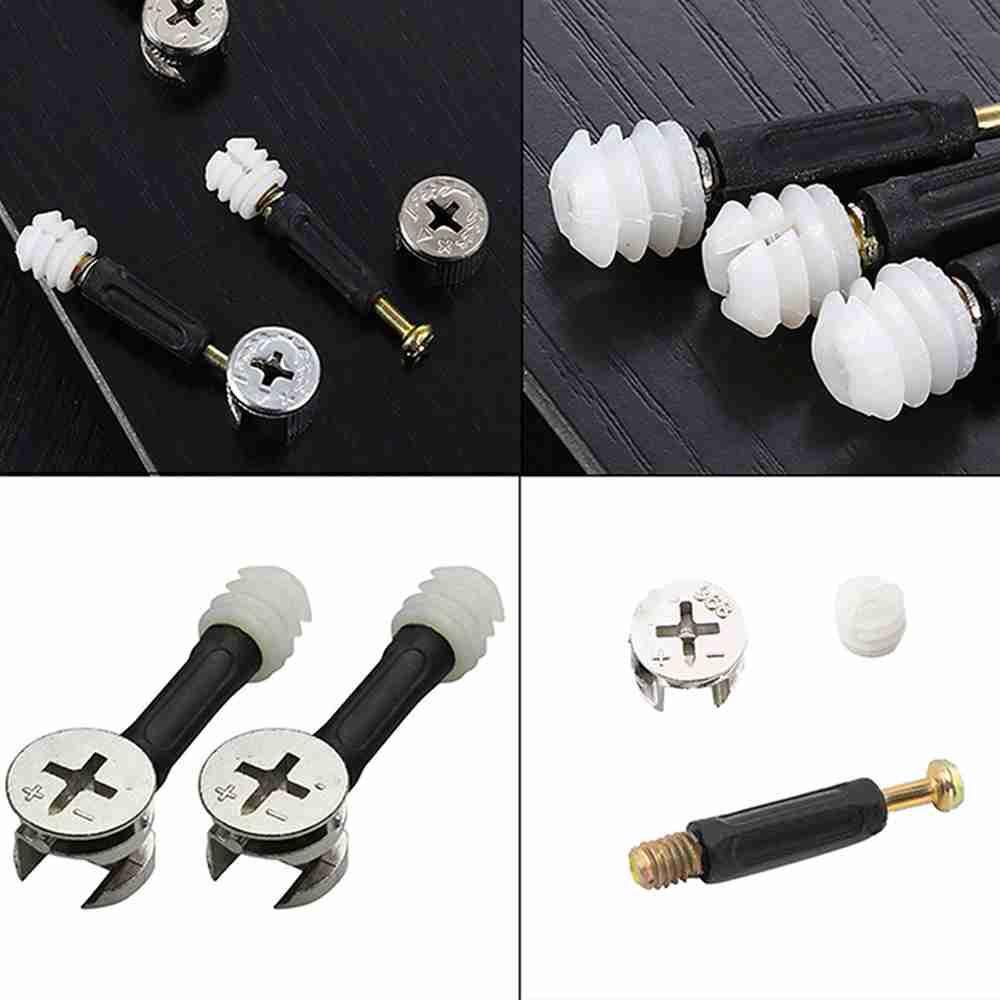 Set 10 Đai Ốc Nối Nội Thất 3 Trong 1 Tiện Dụng