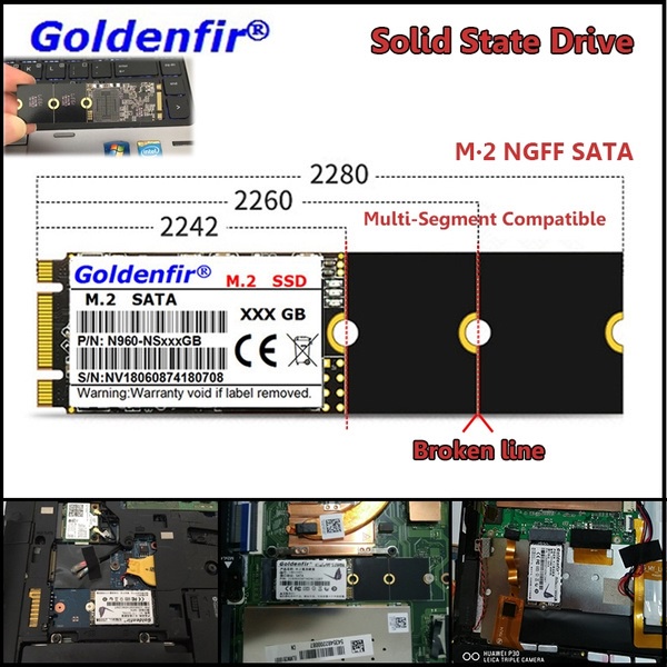 Ổ cứng SSD M2 SATA Goldenfir 128GB