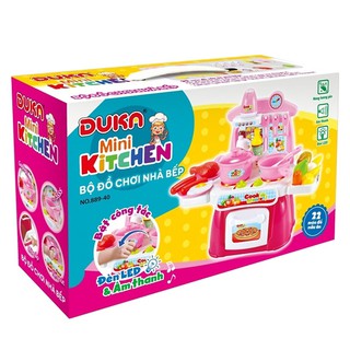 Bộ Đồ Chơi Nhà Bếp Kết Hợp Với Ánh Sáng Và Âm Thanh DUKA