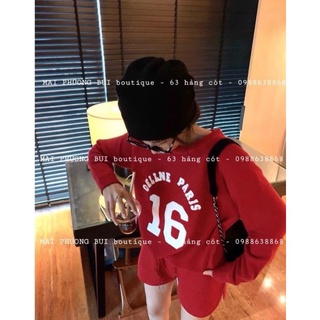 Set thể thao pull đỏ 16 + short
