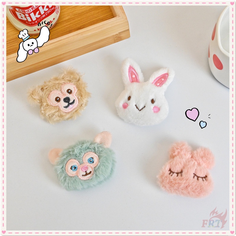 ★ Trâm Cài Áo Hình Động Vật Hoạt Hình Dễ Thương ★ 1 Huy Hiệu Cài Áo Hình Gấu Thỏ Duffy Bear Dễ Thương