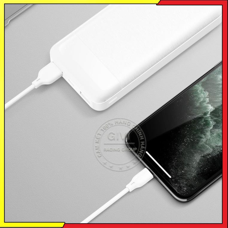 Pin dự phòng Lanex LPB-N18 2 cổng USB 2.1A, 20000mah, có đèn led, tương thích nhiều thiết bị