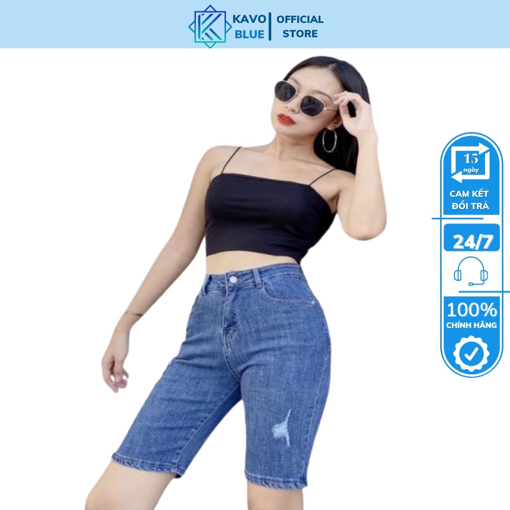 Quần Jean Ngố KAVO BLUE Co Giãn 4 Chiều KB725-127 *
