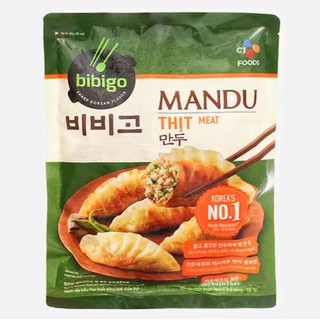 BÁNH XẾP MANDU BIBIGO NHÂN THỊT/THỊT BẮP/ HẢI SẢN