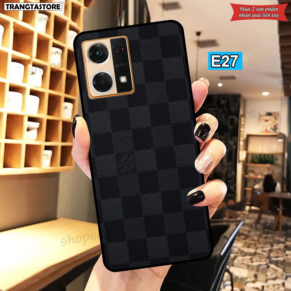 Ốp lưng Oppo Reno 7 4G / Reno 7 5G / Reno 7Z 5G in hình thương hiệu Dior, Adidas, LV,..... nổi tiếng