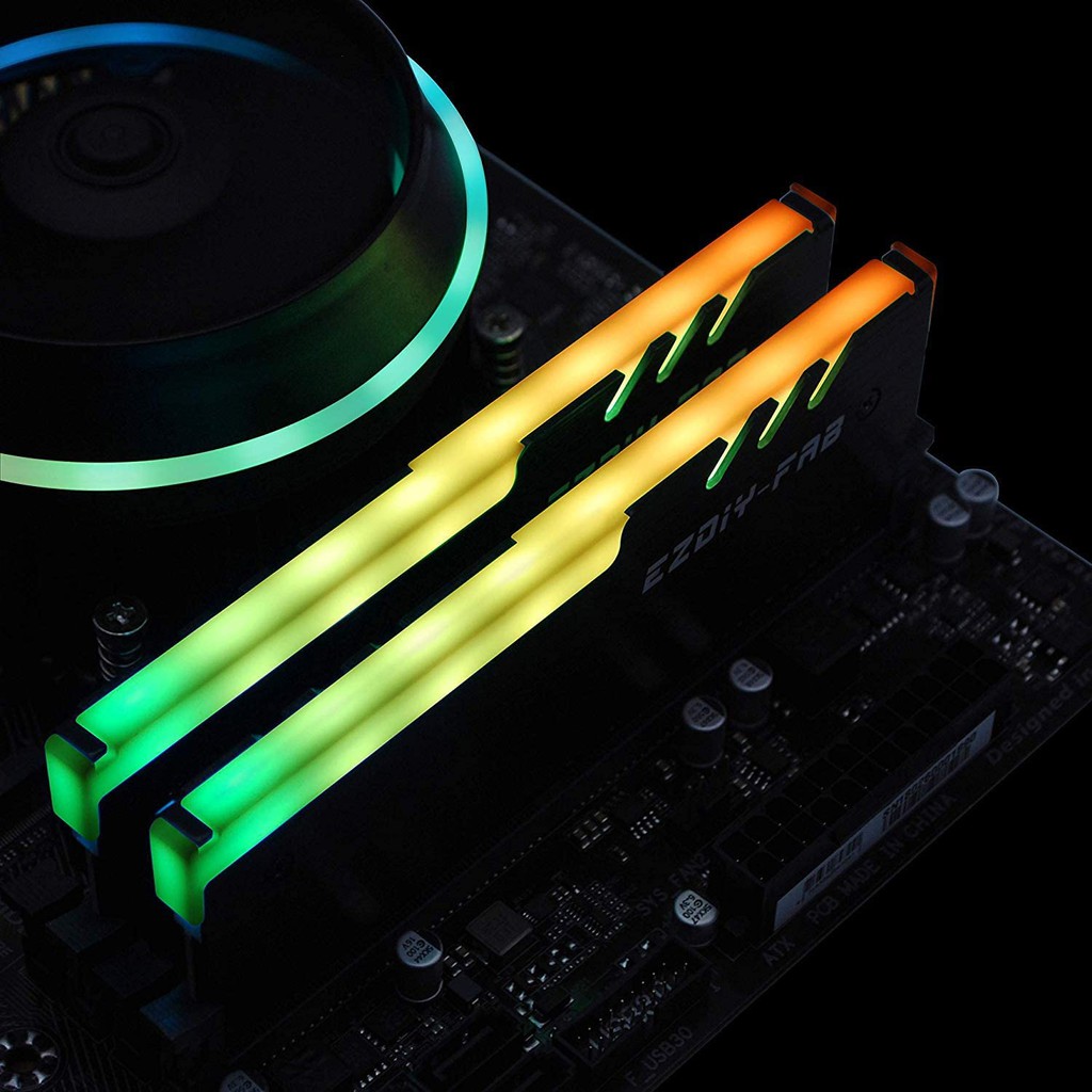 Set 2 Bộ Tản Nhiệt Ram 5v Rgb Ddr3 Ddr4 - Màu Đen | BigBuy360 - bigbuy360.vn
