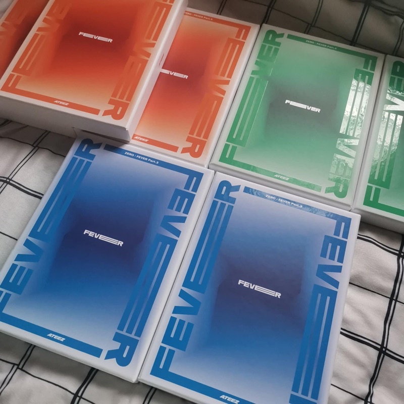 Tranh ảnh Ateez nguyên seal có sẵn