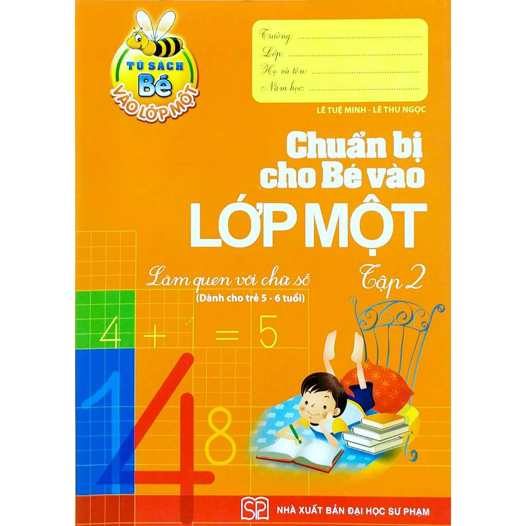 Sách Tủ sách bé vào lớp 1 - Chuẩn bị cho bé vào lớp 1 - tập 2