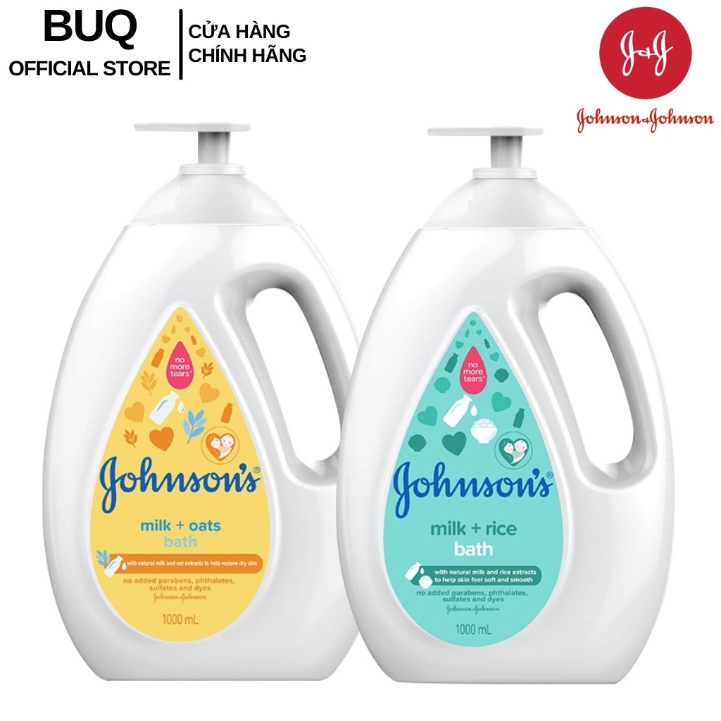 Bộ 2 Chai Sữa tắm Johnson's Baby 1000ml x 2