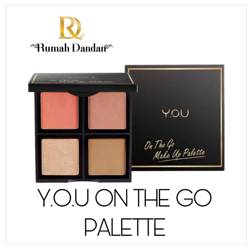 (hàng Mới Về) Bảng Phấn Mắt You On The Go Cao Cấp