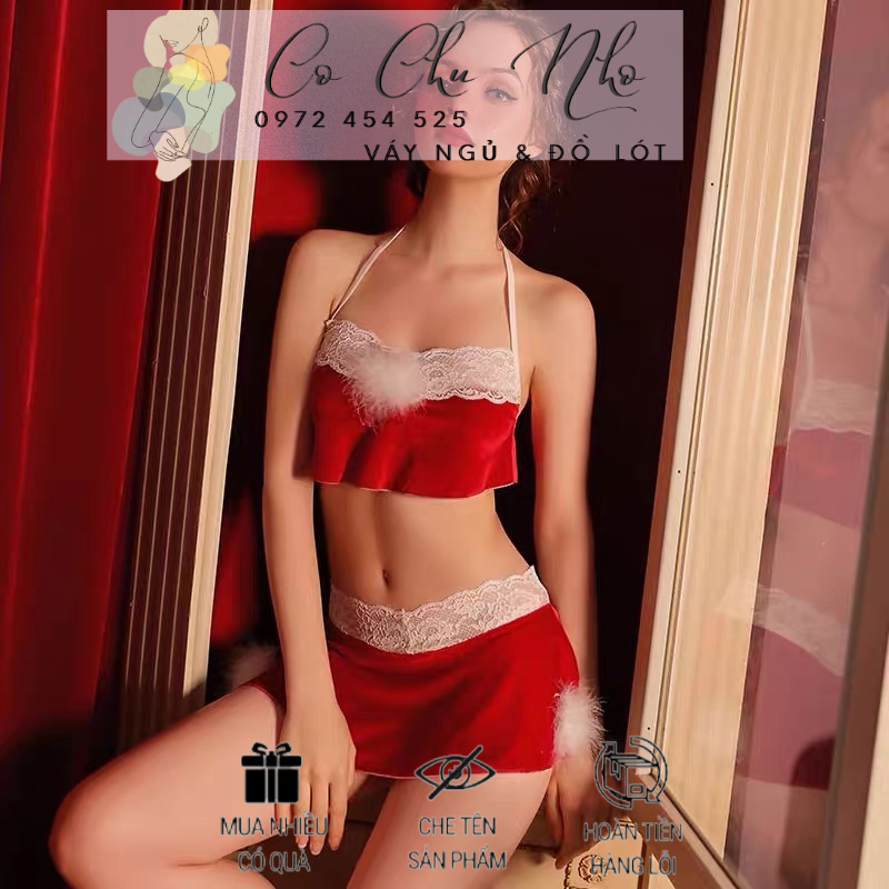 LL 814- Cosplay noel sexy - Nội Y Cho Đêm Giáng Sinh Nóng Bỏng - cochunhoquan11
