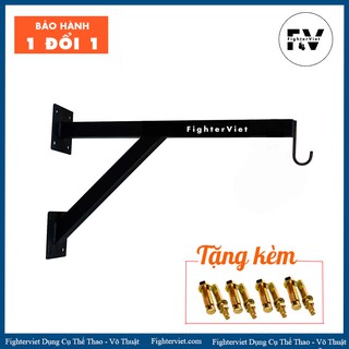 Khung Giá Treo Bao Cát Boxing Màu Đen Fighterviet