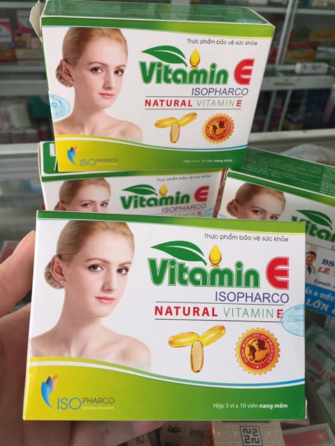 ✅(chính hãng) Vitamin E- viên uống đẹp da,cho làn da mịn màng | Thế Giới Skin Care