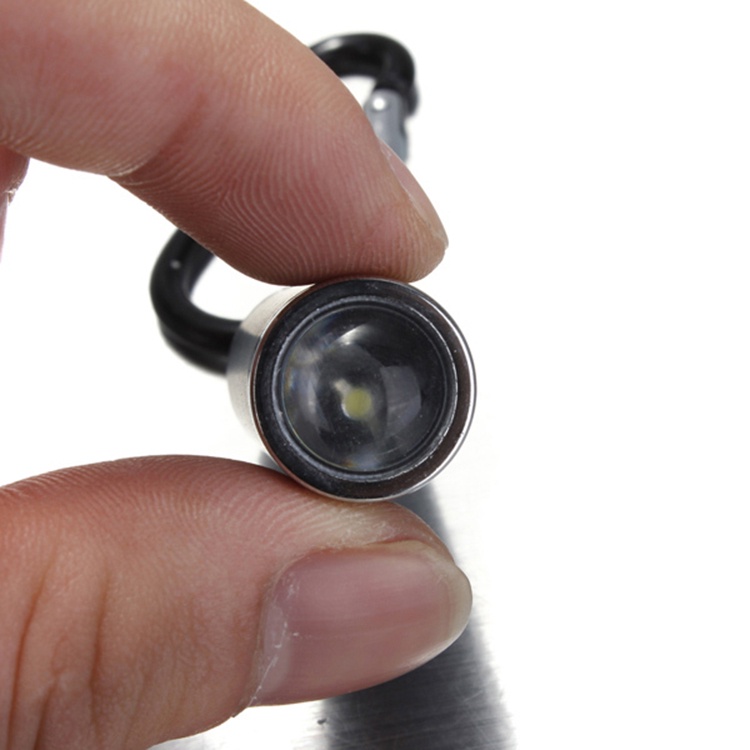 Đèn pin mini có gắn móc khóa chất lượng cao tiện dụng