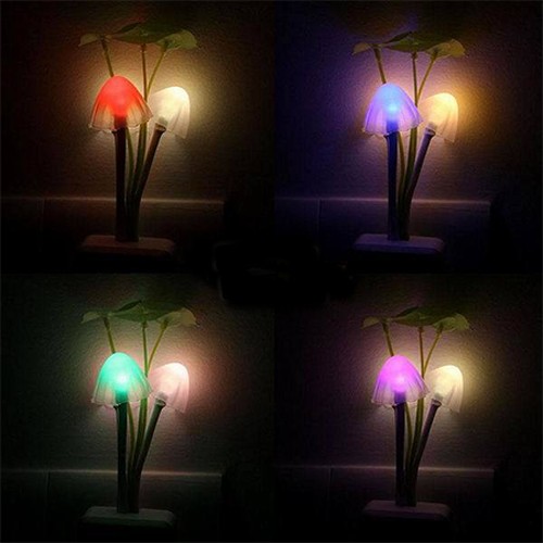 [FREE SHIP =&gt; 50K ] Đèn Led ngủ cảm ứng ánh sáng hình cây nấm