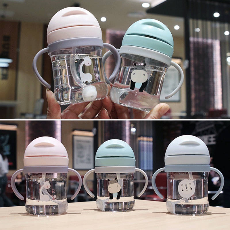 Bình Nước Có Ống Hút Tiện Dụng Dành Cho Trẻ Nhỏ