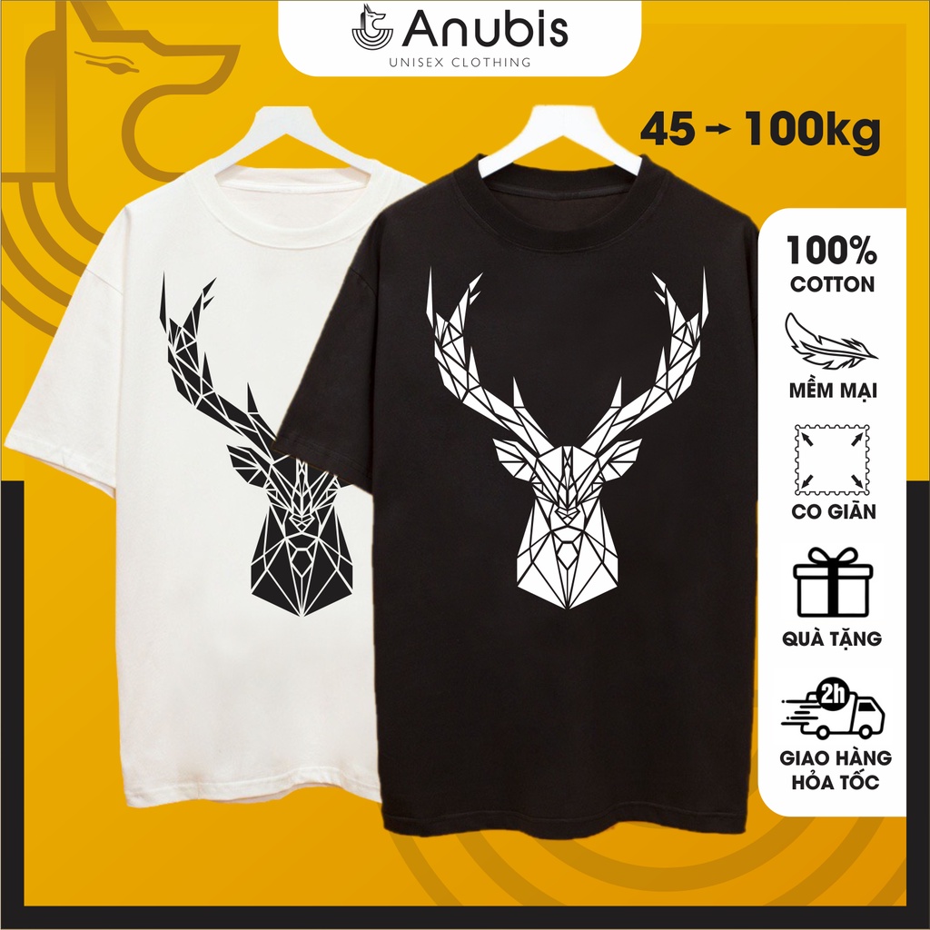 Áo Thun Unisex Sừng Nai Anubis Store