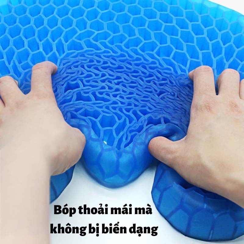 Đệm ngồi 3D thoáng khí - Nệm ngồi ghế văn phòng MAGIC CUSHION thoáng khí tuần hoàn cho người ngồi lâu (tặng kèm túi bọc) | BigBuy360 - bigbuy360.vn
