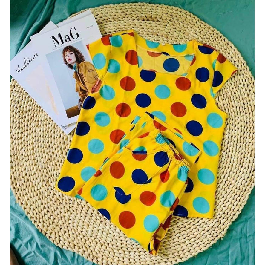 BỘ MẶC NHÀ TRUNG NIÊN LỤA MÁT MỀM MỊN