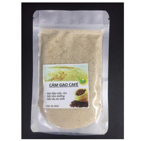 Cám gạo cafe dưỡng da,tẩy da chết...gói 100gr