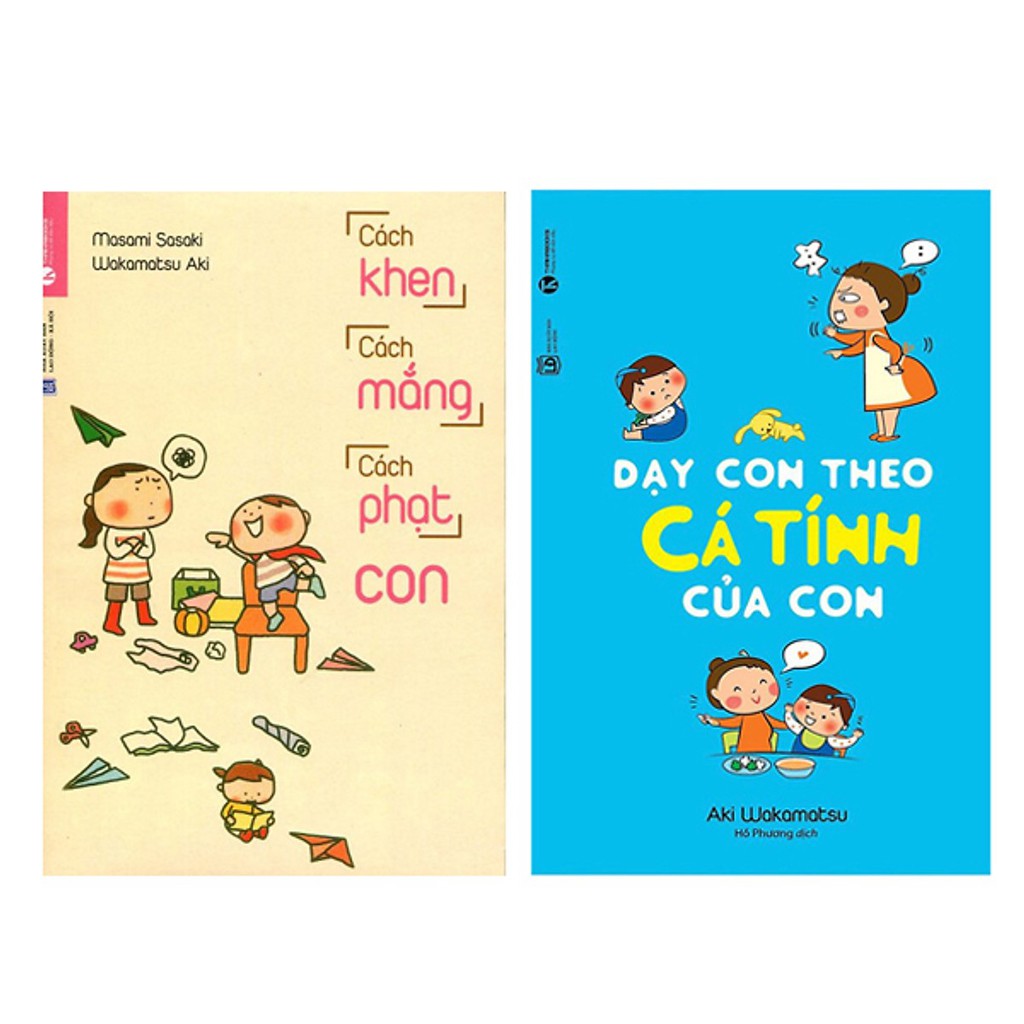 Sách - Combo cách khen cách mắng con : + dạy con theo cá tính