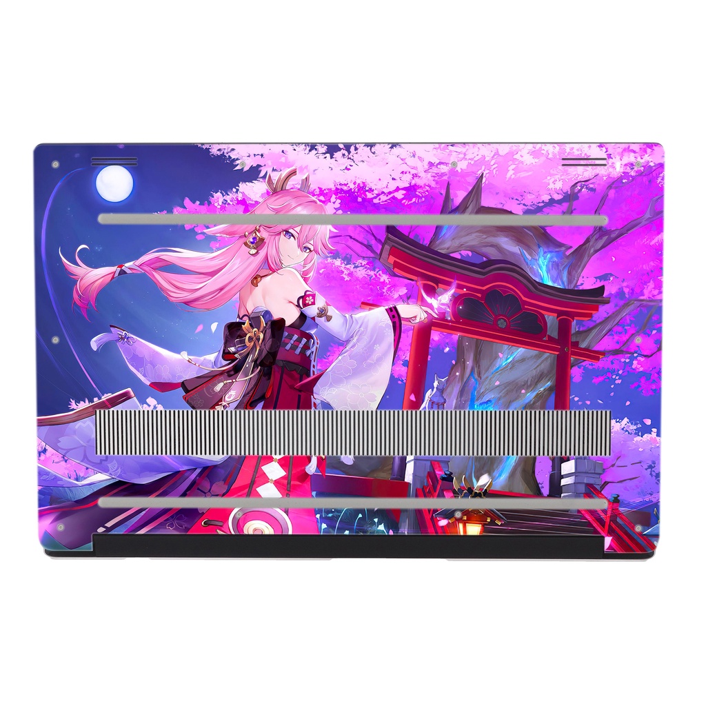 Skin Laptop In Hình Genshin Impact Dành Cho Các Dòng Máy Dell Hp Asus Msi Acer Lenovo Macbook Theo Yêu Cầu