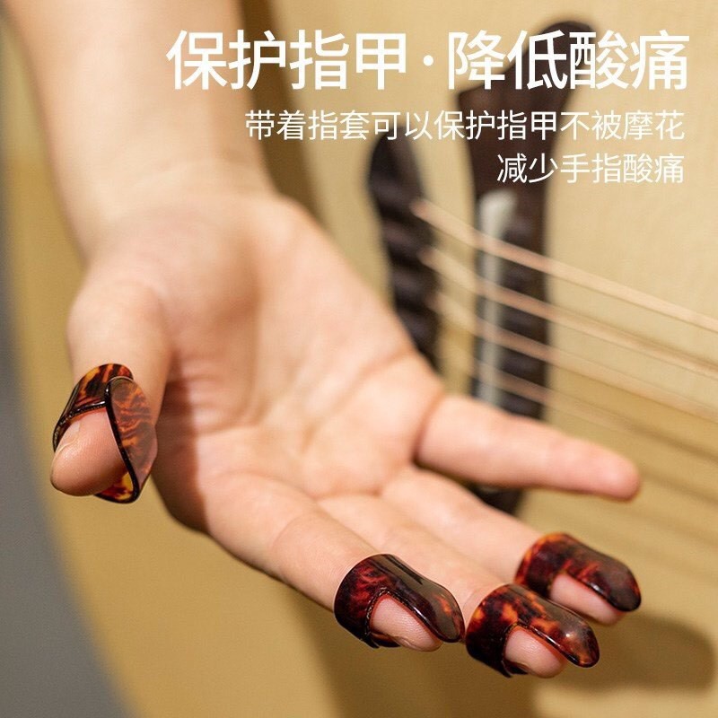 Móng gảy đàn guitar, finger pick guitar, pick gắn ngón cái