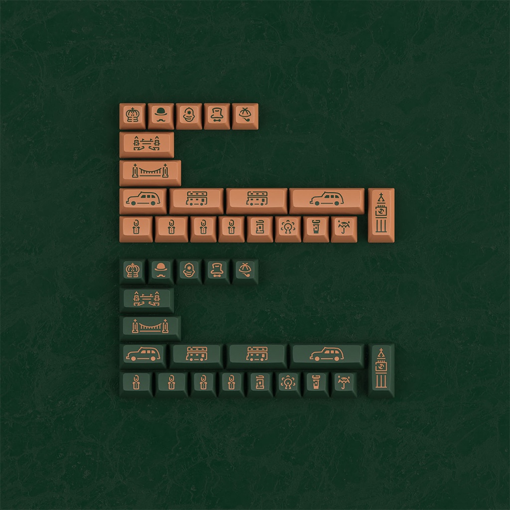 Bàn phím cơ AKKO 3098N Multimodes World Tour London Bảo Hành Chính Hãng 24 Tháng