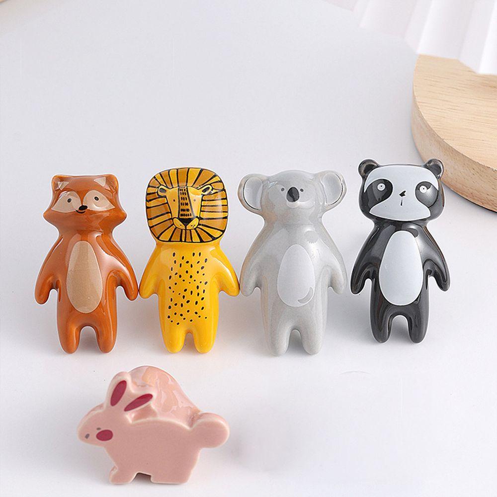 1 Núm Tay Cầm Cửa Tủ Bằng Gốm Cho Bé