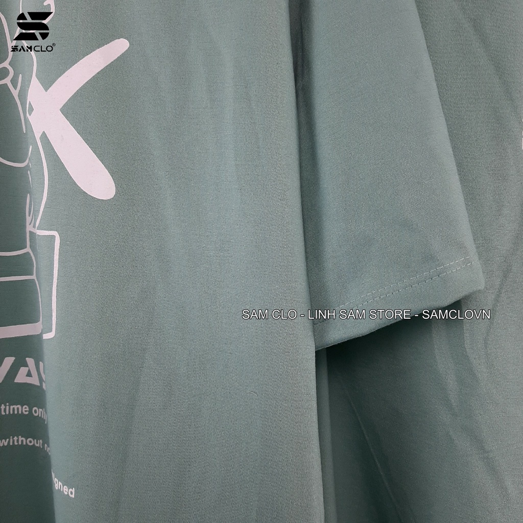 Áo thun tay lỡ nữ SAM CLO freesize phông form rộng dáng Unisex - mặc cặp, nhóm, lớp in hình CÔ GÁI x fun a way