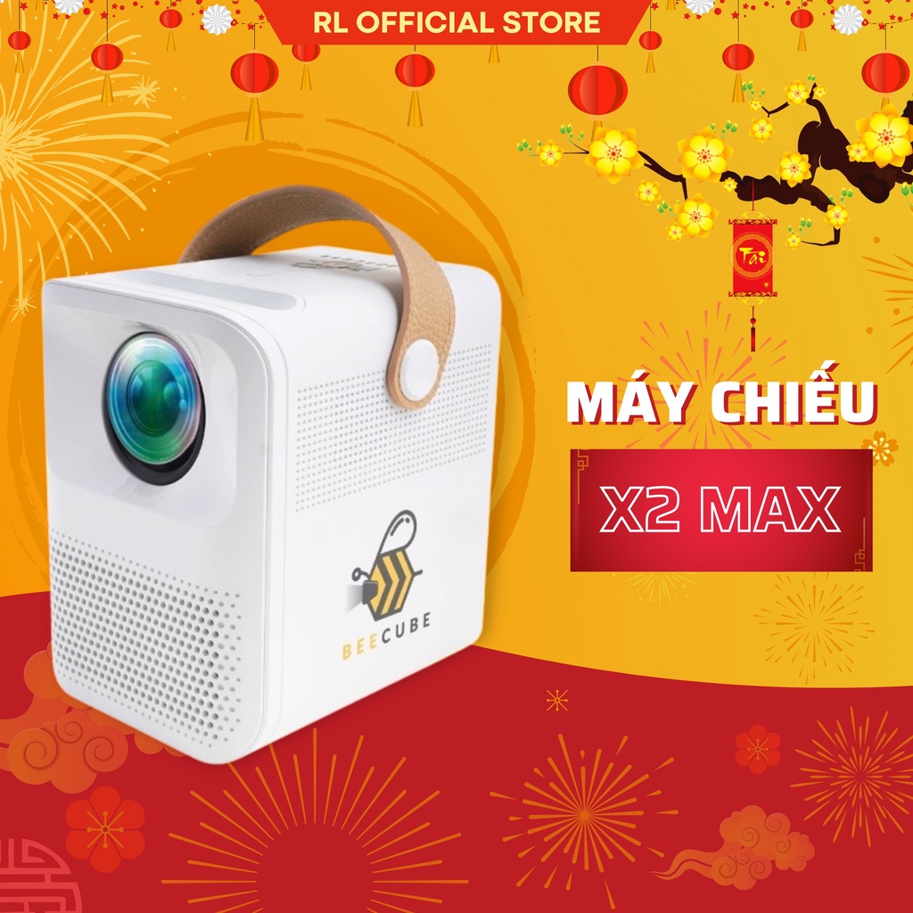 Máy chiếu tại nhà, Máy Chiếu Mini KAW - Full HD 1080P - Android - Bảo Hành 12 Tháng Chính Hãng