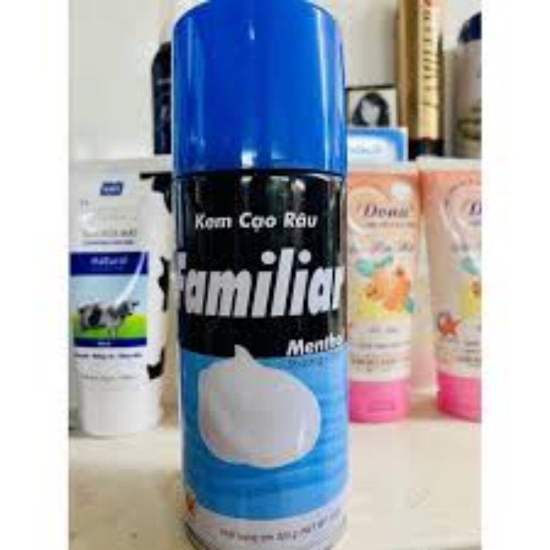 KEM  CẠO RÂU FAMILIAR CHÍNH HÃNG 360g, 300g, 175g có 2 vị hương, CHÍNH HÃNG