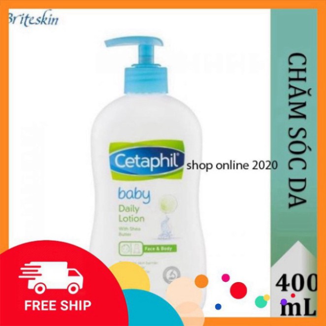 Sữa dưỡng thể toàn thân Cetaphil baby 400ml ( ẢNH THẬT ) ( ảnh thật ) hotttt [ Hott ]