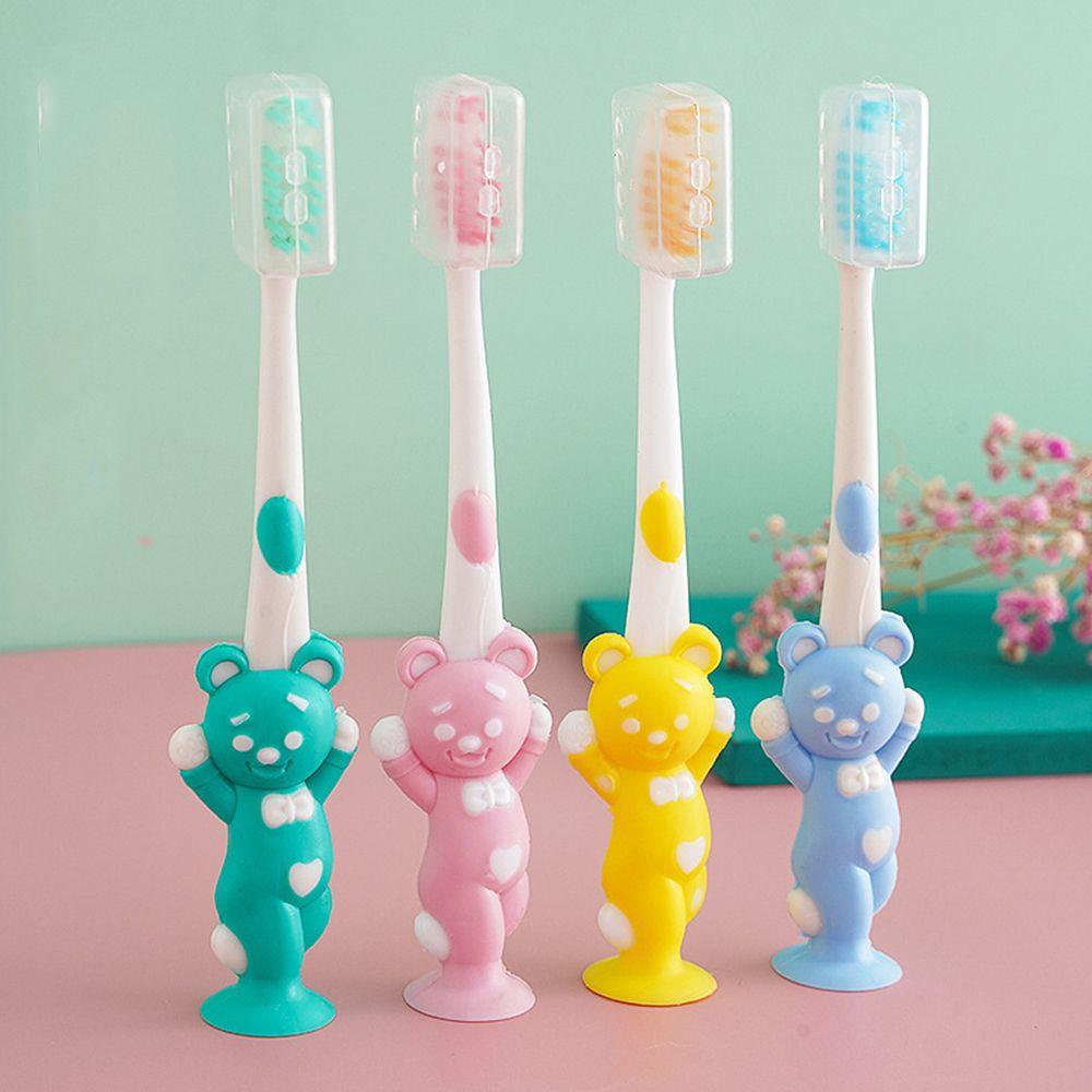 Bộ 4 Bàn Chải Đánh Răng Lông Mềm Chăm Sóc Răng Miệng Cho Bé