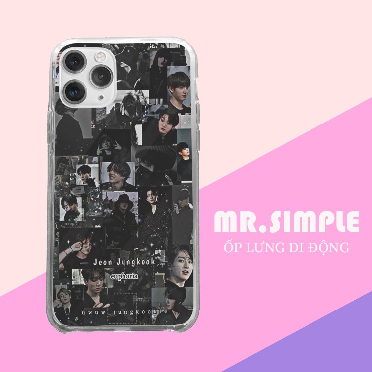 Ốp lưng Jeon Jungkook Euphoria COLD and DARK cho Iphone 5 6 7 8 Plus 11 12 Pro Max X Xr PAP20210033