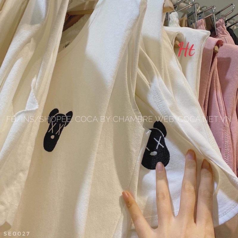 Bộ tanktop gấu XX H2B855