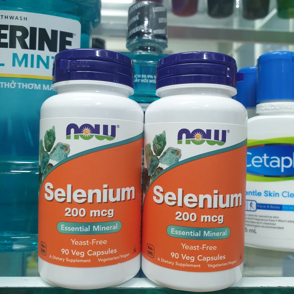 VEGAN - Viên Uống selenium Tăng Cường Đề Kháng, hấp thụ Iot vào tuyến giáp  200 mcg