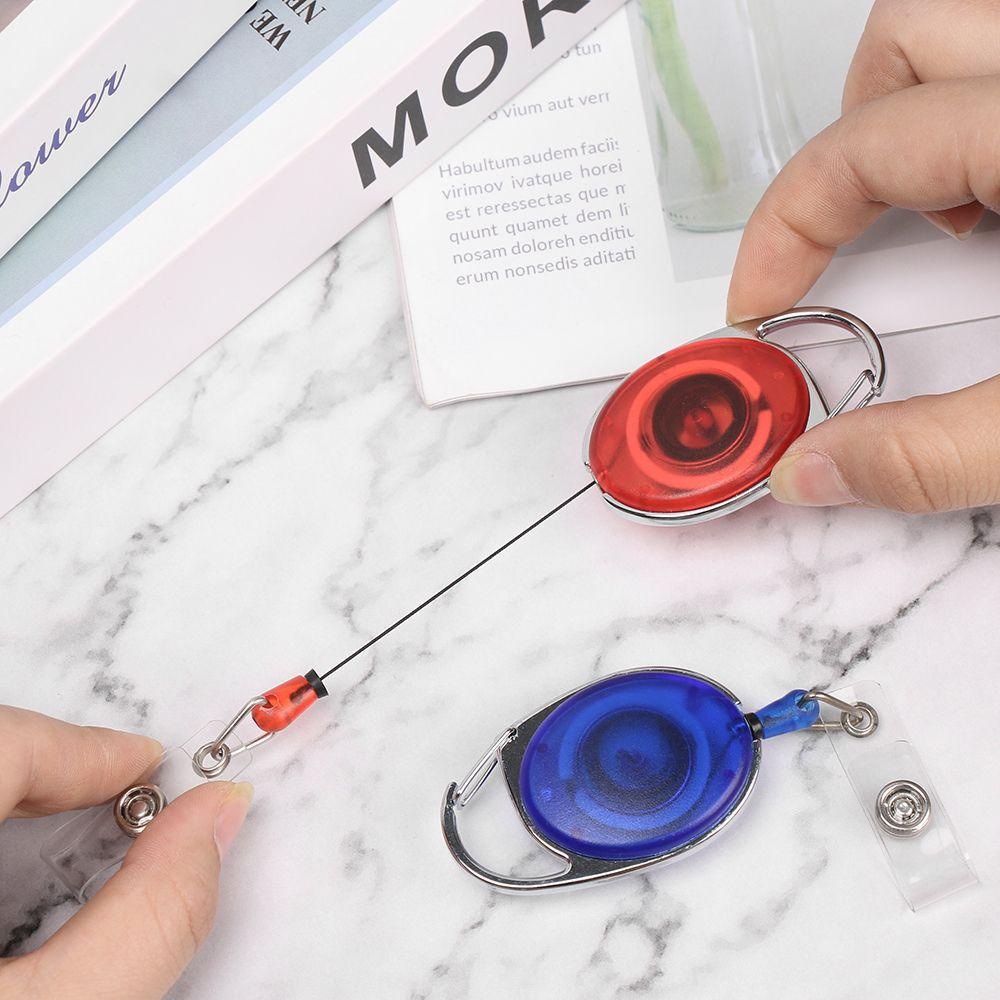 DORAW 1 Móc Khóa Có Kẹp Giữ Huy Hiệu Chống Thất Lạc Tiện Dụng