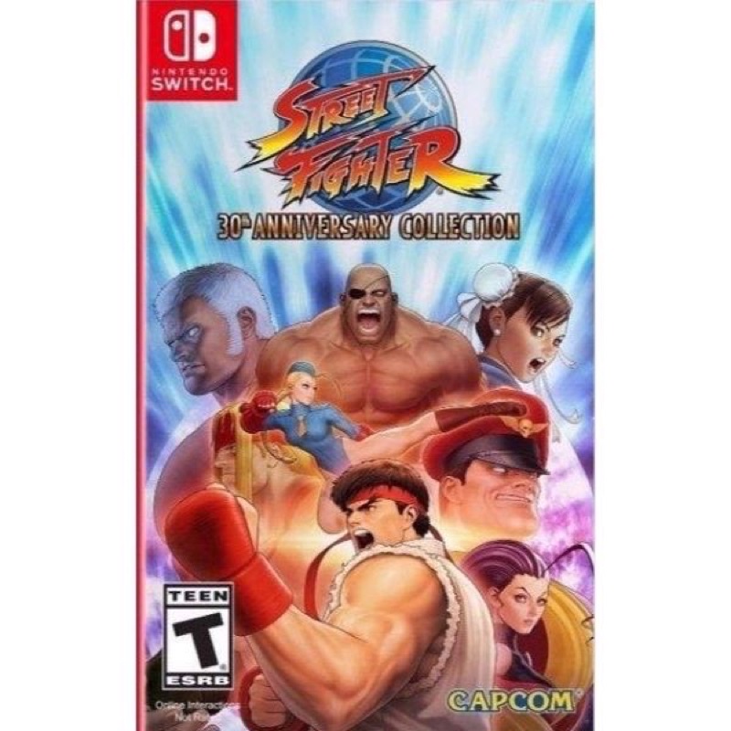 Đĩa game nintendo switch: STREET FIGHTER 30TH ANNIVERSARY COLLECTION