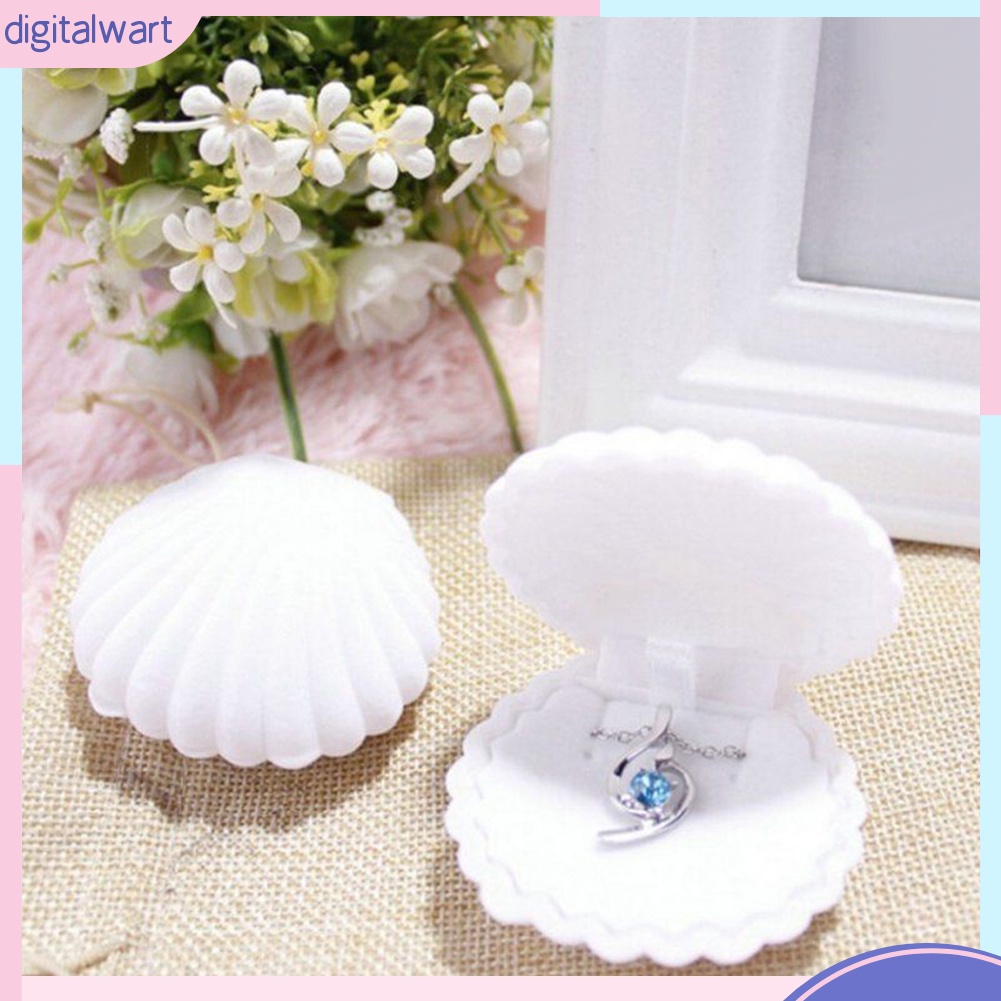 Hộp đựng trang sức hình vỏ sò thời trang