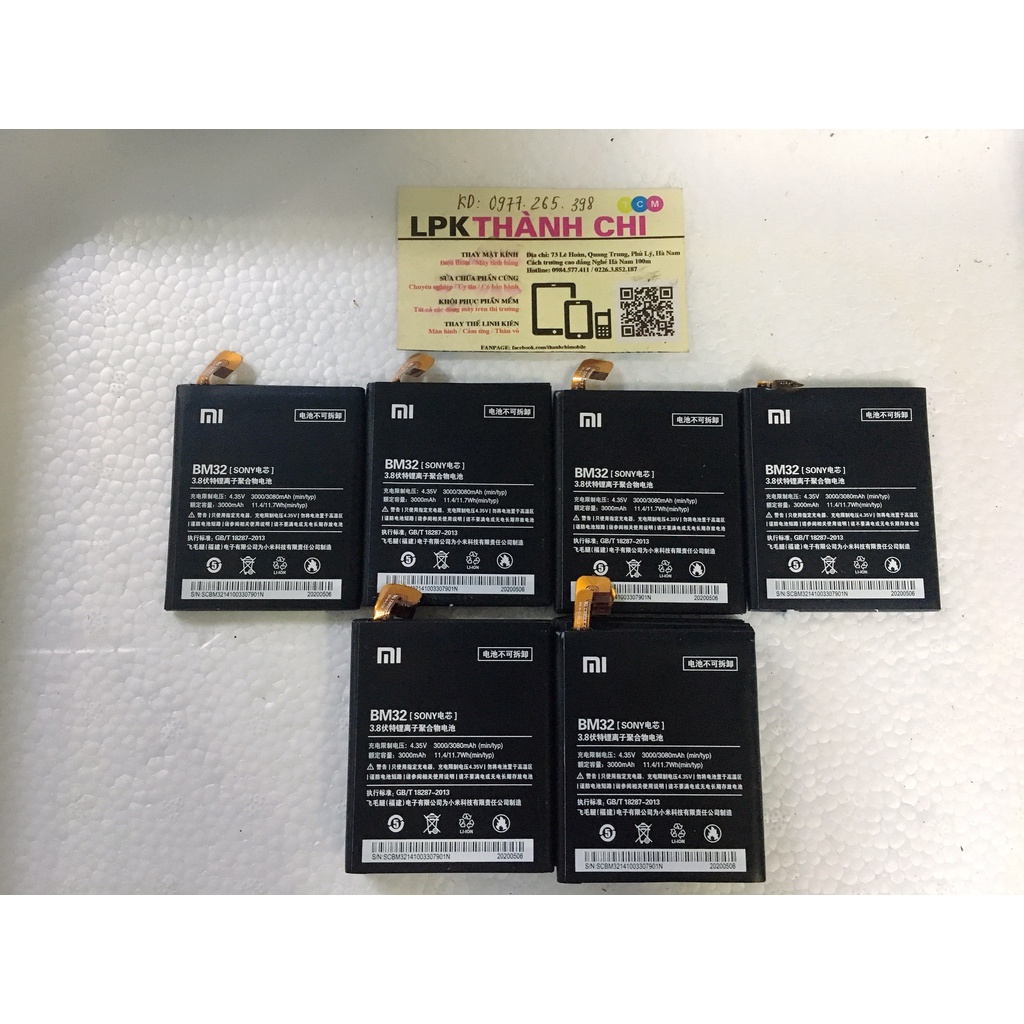 Pin Xiaomi Chính Hãng BM32 Dùng Cho Xiaomi Mi 4, Dung Lượng 3080 mAh