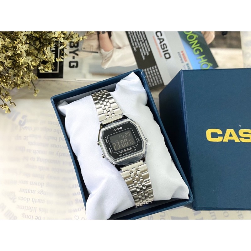 Đồng hồ nữ Casio Anh Khuê LA680WA-1BDF