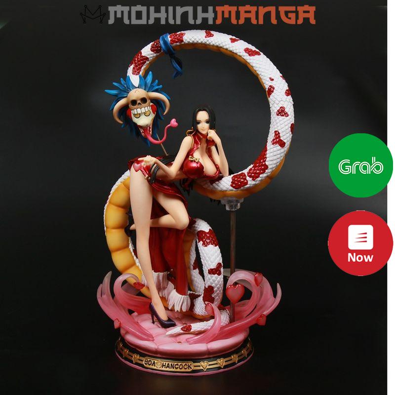 [CÓ QUÀ TẶNG] Mô hình nhân vật Boa Hancock Đảo hải tặc One Piece băng Mũ Rơm Figure Boa Hancock có đèn led trang trí