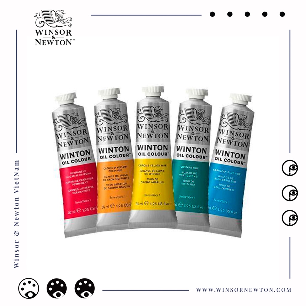 Màu Sơn Dầu Winton Winsor & Newton Tuýp Lẻ 37ml
