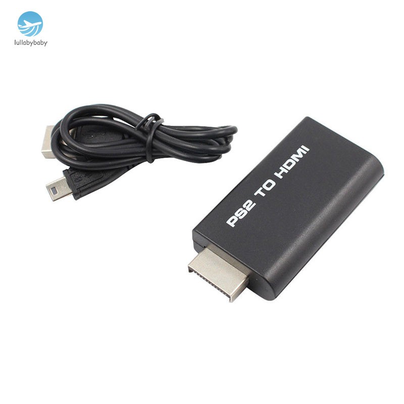 For Sony Playstation 2 PS2 to HDMI Converter Adapter Cable HD USB for PSX PS4