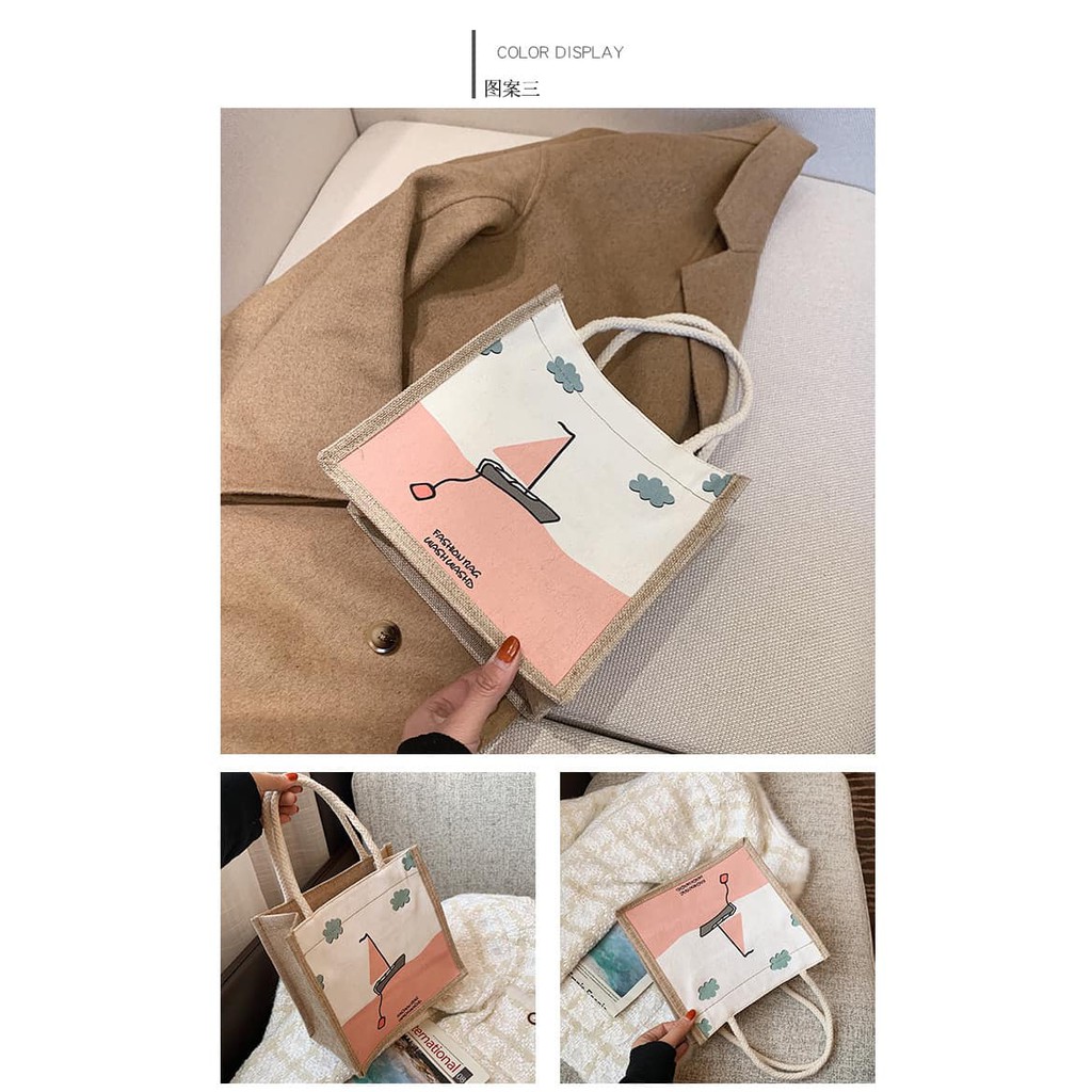 Túi Cói Mimi Họa Tiết Mới 2021 | BigBuy360 - bigbuy360.vn