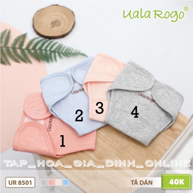 Tã đóng bỉm Uala&amp;rogo (1 chiếc)