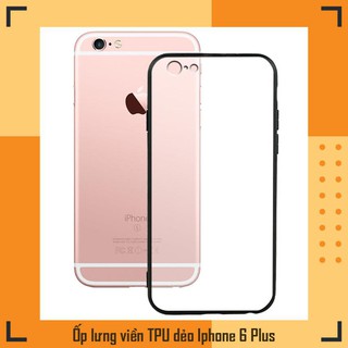Ốp lưng cứng viền tpu dẻo cho điện thoại apple iphone 6 plus / 6s plus - 02004