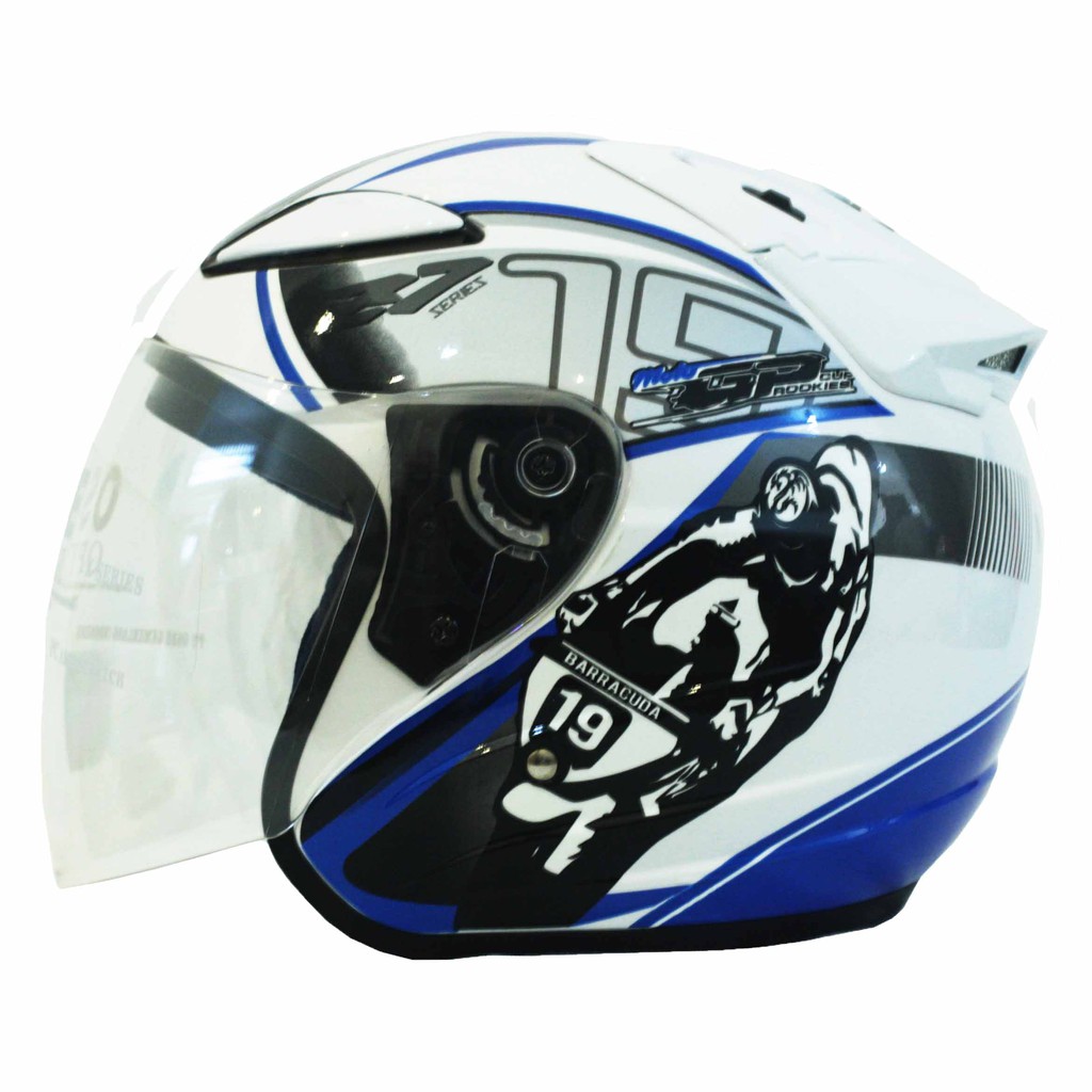 Mũ Bảo Hiểm Mvstar Helm Racing Series Z7 Moto Gp - Osbe